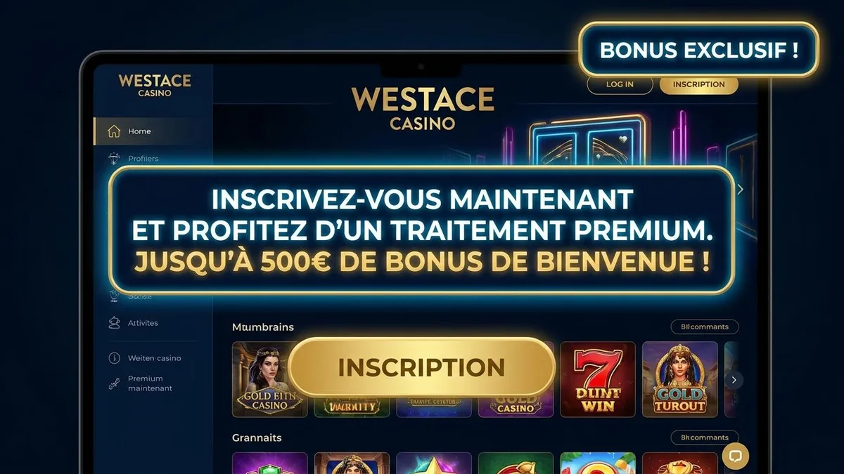 Inscription avec bonus